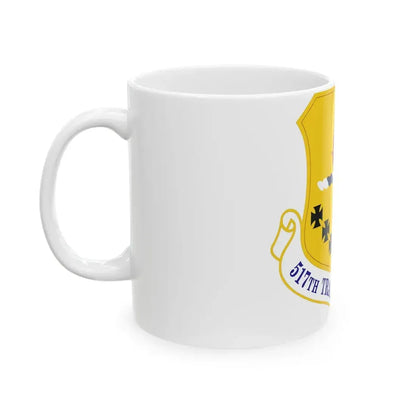 517 Training Group AETC (U.S. Air Force) White Coffee Mug - Go Mug Yourself