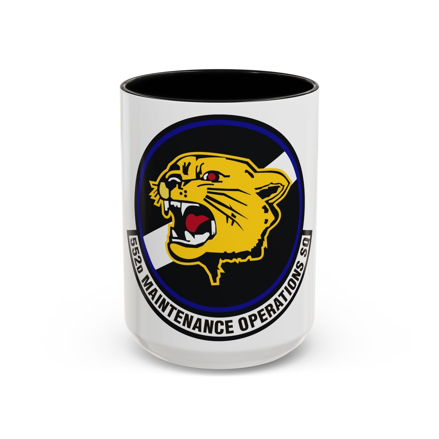 552nd Maintenance Operations Squadron (U.S. Air Force) Accent Coffee Mug