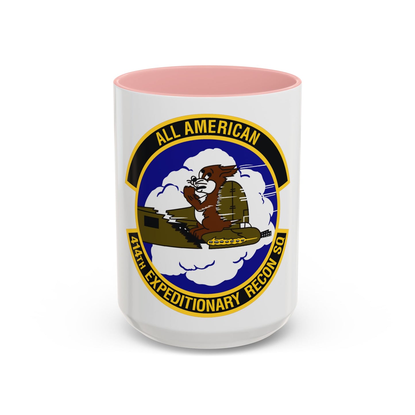 414th Expeditionary Reconnaissance Squadron (U.S. Air Force) Accent Coffee Mug