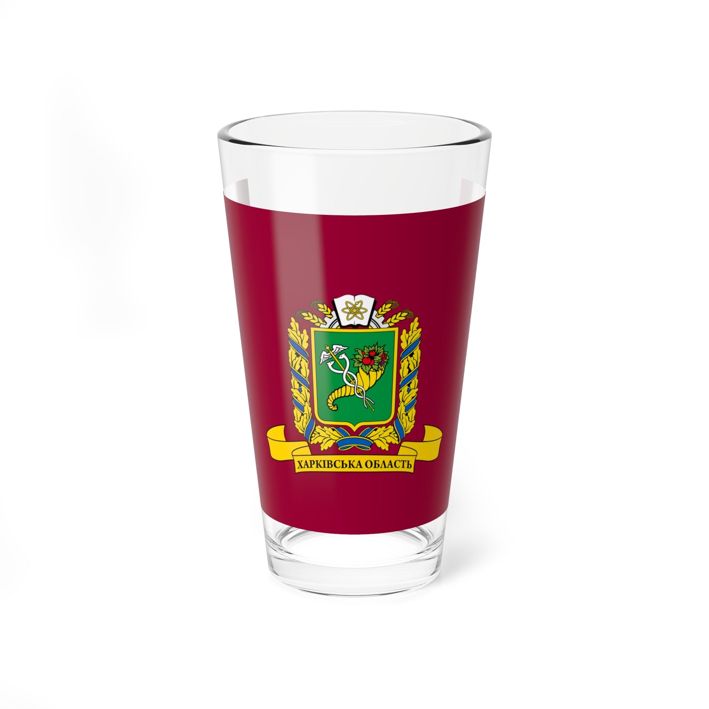 Flag of Kharkiv Oblast Original (Ukraine) Pint Glass 16oz