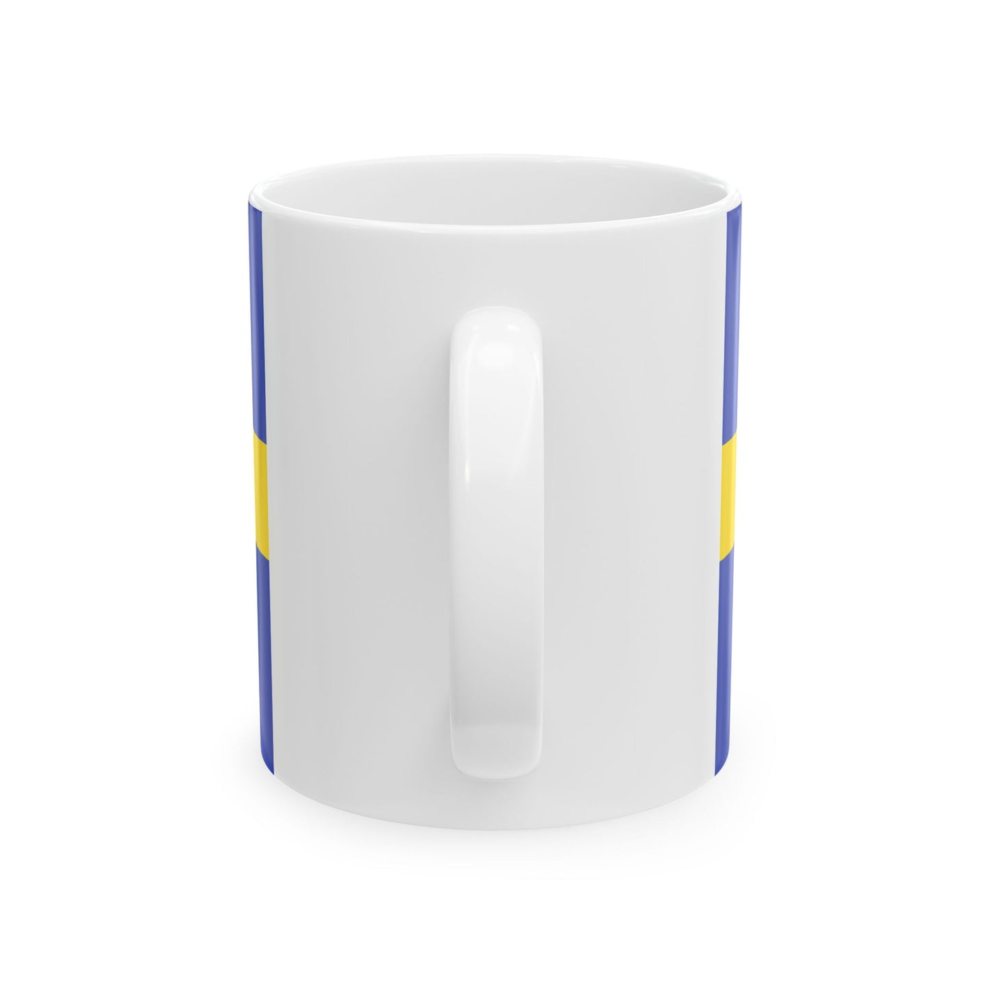 Flag of Durham County Council UK - White Coffee Mug-Go Mug Yourself