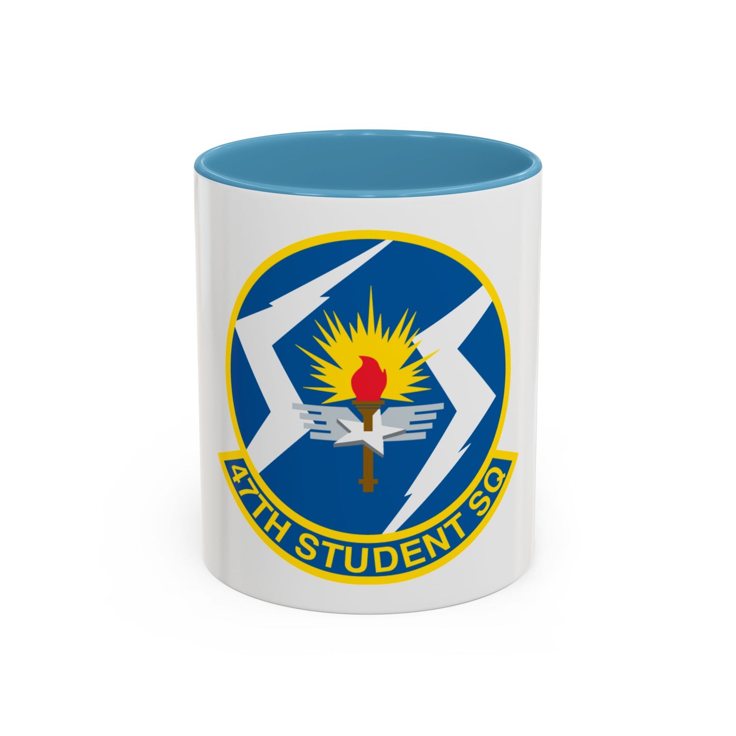 47th Student Sq (U.S. Air Force) Accent Coffee Mug