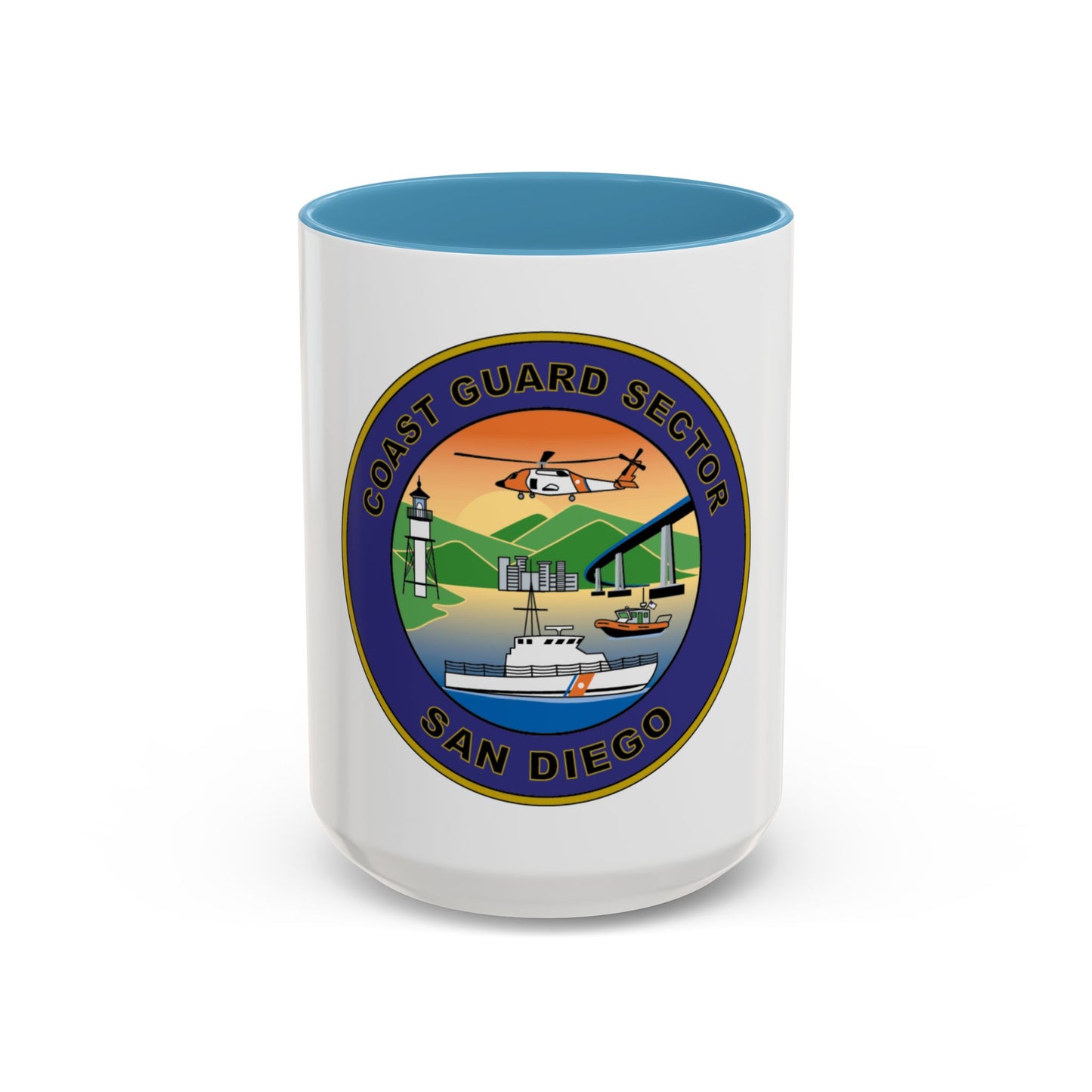 USCG Sector San Diego NEW 07 (U.S. Coast Guard) Accent Coffee Mug