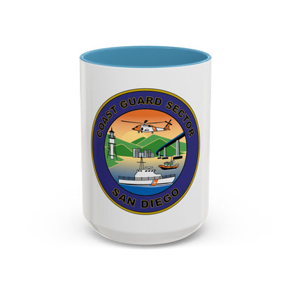 USCG Sector San Diego NEW 07 (U.S. Coast Guard) Accent Coffee Mug