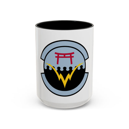 374 Communications Squadron PACAF (U.S. Air Force) Accent Coffee Mug