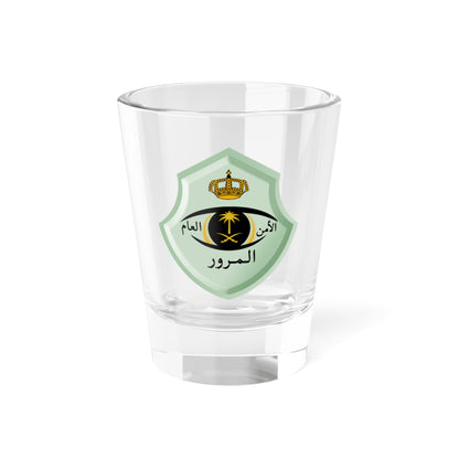 General Department of Traffic of Saudi Arabia (Saudi Arabia) (Coat of Arms) Shot Glass 1.5oz