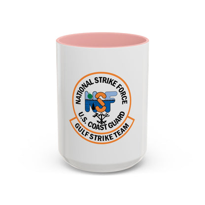 USCG Gulf Strike Team NSF (U.S. Coast Guard) Accent Coffee Mug