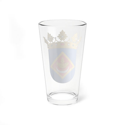 Escudo de Alarba-Zaragoza (Spain) (Coat of Arms) Pint Glass 16oz