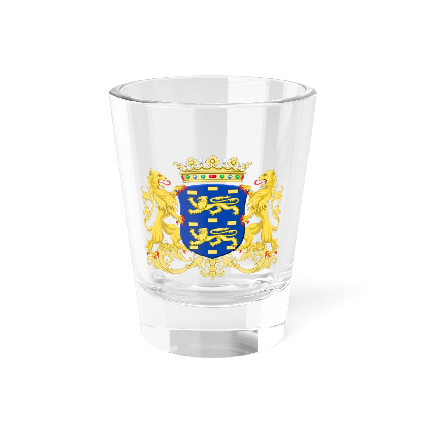 Coat of arms of Friesland (Netherlands) (Coat of Arms) Shot Glass 1.5oz