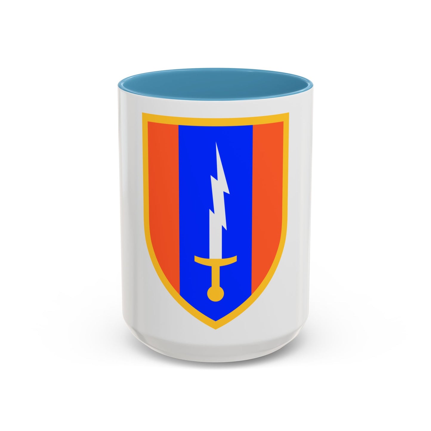 1st Signal Brigade (U.S. Army) Accent Coffee Mug