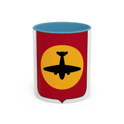 517th Air Defense Artillery Regiment v2 (U.S. Army) Accent Coffee Mug 11oz Light Blue - Go Mug Yourself