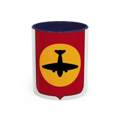 517th Air Defense Artillery Regiment v2 (U.S. Army) Accent Coffee Mug 11oz Navy - Go Mug Yourself