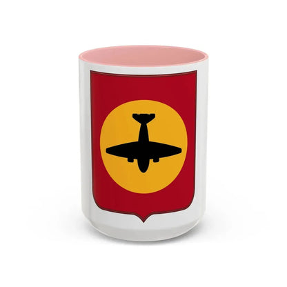 517th Air Defense Artillery Regiment v2 (U.S. Army) Accent Coffee Mug 15oz Pink - Go Mug Yourself