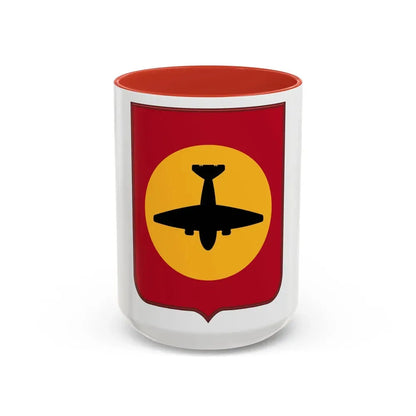 517th Air Defense Artillery Regiment v2 (U.S. Army) Accent Coffee Mug 15oz Red - Go Mug Yourself