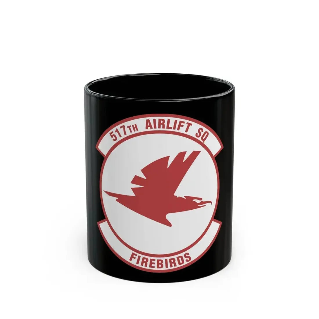 517th Airlift Squadron (U.S. Air Force) Black Coffee Mug 11oz - Go Mug Yourself