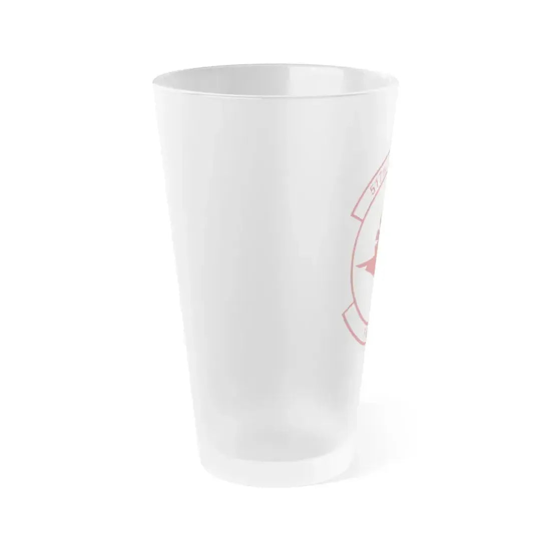 517th Airlift Squadron (U.S. Air Force) Frosted Pint Glass 16oz - Go Mug Yourself