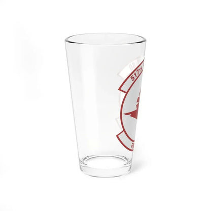 517th Airlift Squadron (U.S. Air Force) Pint Glass 16oz - Go Mug Yourself