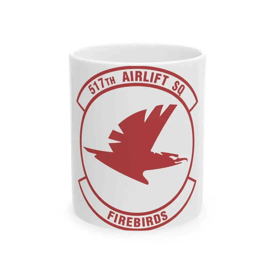 517th Airlift Squadron (U.S. Air Force) White Coffee Mug 11oz - Go Mug Yourself