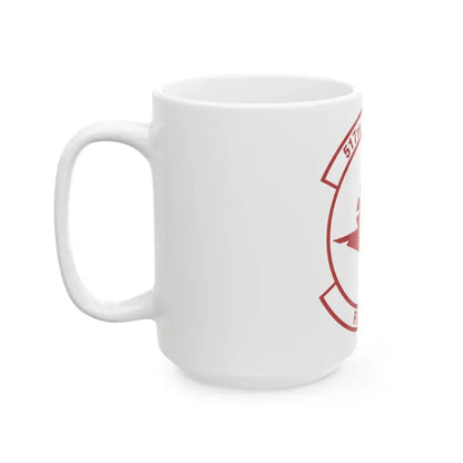 517th Airlift Squadron (U.S. Air Force) White Coffee Mug - Go Mug Yourself