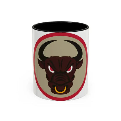 518 Sustainment Brigade 2 (U.S. Army) Accent Coffee Mug 11oz Black - Go Mug Yourself