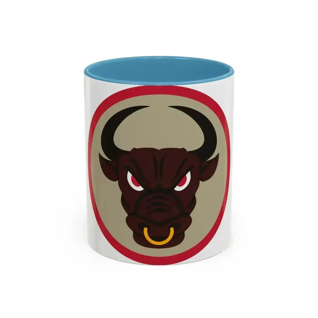 518 Sustainment Brigade 2 (U.S. Army) Accent Coffee Mug 11oz Light Blue - Go Mug Yourself