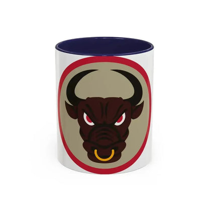 518 Sustainment Brigade 2 (U.S. Army) Accent Coffee Mug 11oz Navy - Go Mug Yourself