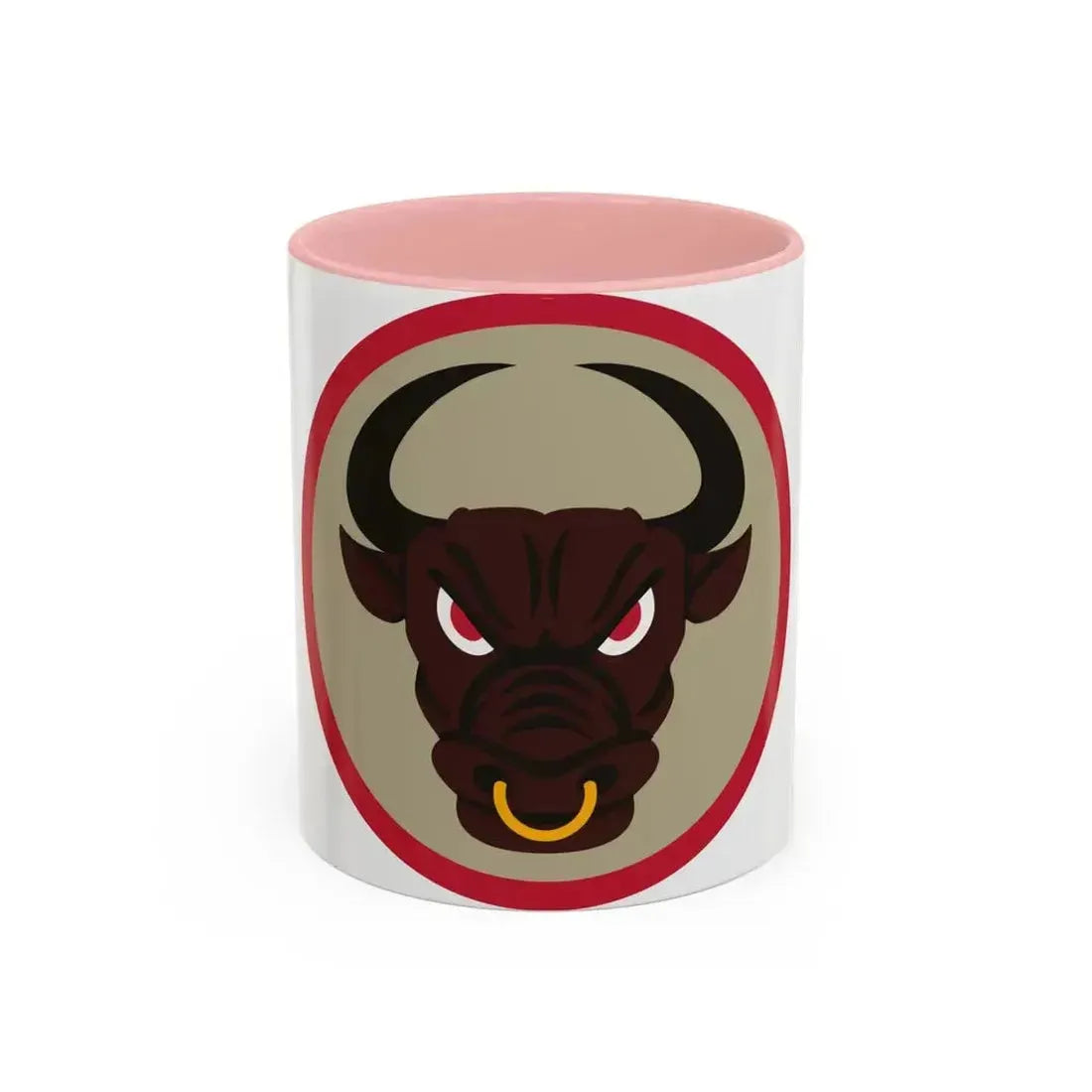 518 Sustainment Brigade 2 (U.S. Army) Accent Coffee Mug 11oz Pink - Go Mug Yourself