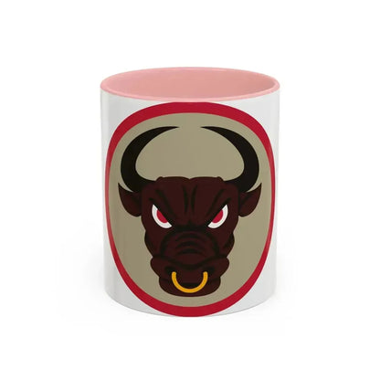 518 Sustainment Brigade 2 (U.S. Army) Accent Coffee Mug 11oz Pink - Go Mug Yourself