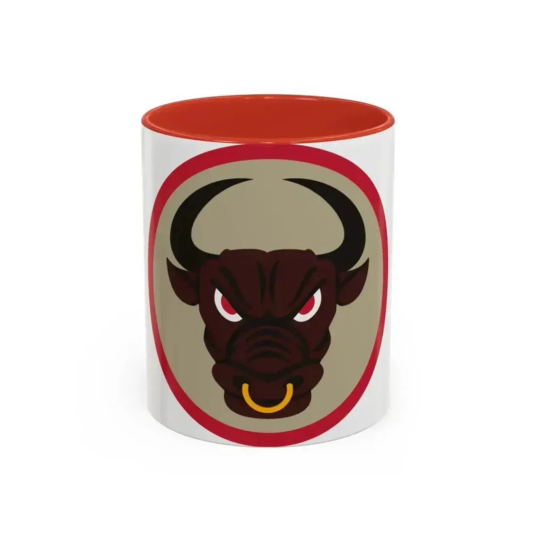 518 Sustainment Brigade 2 (U.S. Army) Accent Coffee Mug 11oz Red - Go Mug Yourself