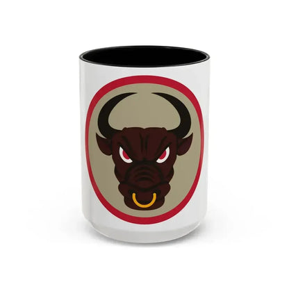 518 Sustainment Brigade 2 (U.S. Army) Accent Coffee Mug 15oz Black - Go Mug Yourself