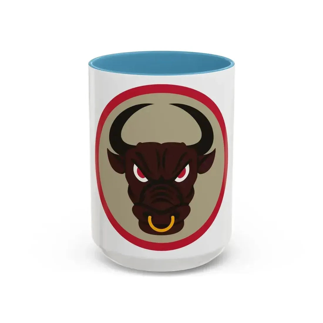 518 Sustainment Brigade 2 (U.S. Army) Accent Coffee Mug 15oz Light Blue - Go Mug Yourself