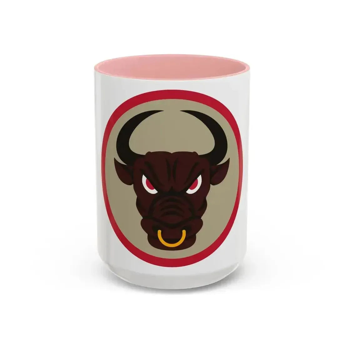 518 Sustainment Brigade 2 (U.S. Army) Accent Coffee Mug 15oz Pink - Go Mug Yourself