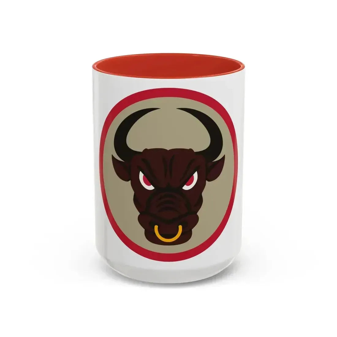 518 Sustainment Brigade 2 (U.S. Army) Accent Coffee Mug 15oz Red - Go Mug Yourself