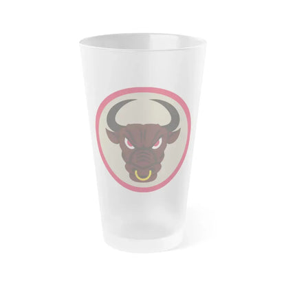 518 Sustainment Brigade 2 (U.S. Army) Frosted Pint Glass 16oz Default Title - Go Mug Yourself