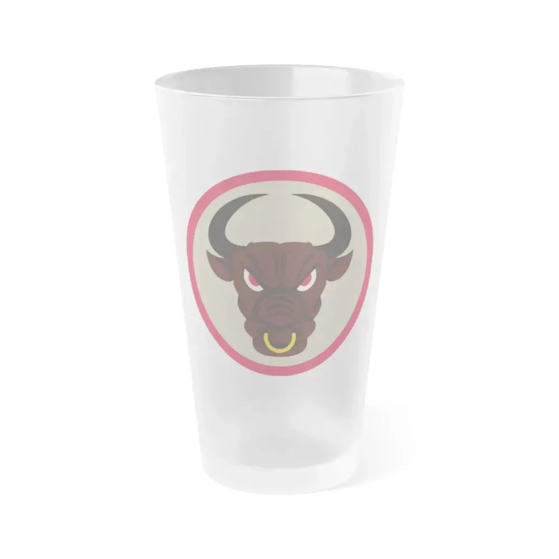 518 Sustainment Brigade 2 (U.S. Army) Frosted Pint Glass 16oz Default Title - Go Mug Yourself
