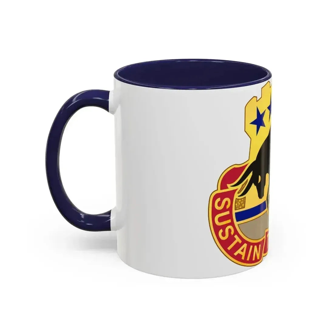 518 Sustainment Brigade 3 (U.S. Army) Accent Coffee Mug - Go Mug Yourself
