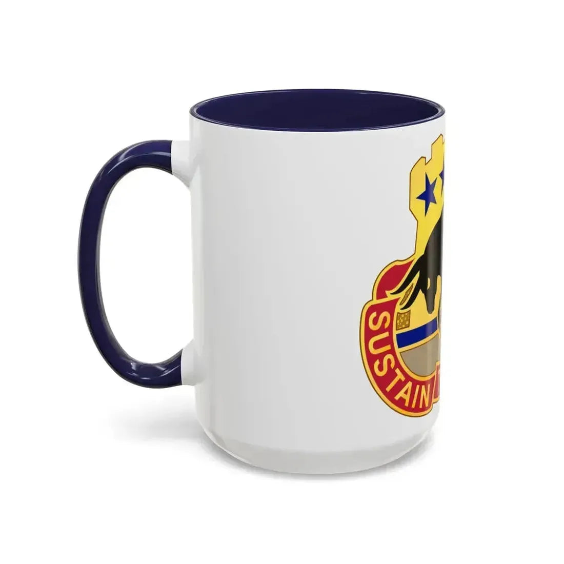518 Sustainment Brigade 3 (U.S. Army) Accent Coffee Mug - Go Mug Yourself