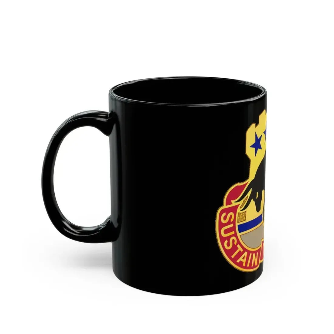 518 Sustainment Brigade 3 (U.S. Army) Black Coffee Mug - Go Mug Yourself
