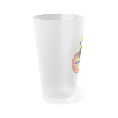 518 Sustainment Brigade 3 (U.S. Army) Frosted Pint Glass 16oz - Go Mug Yourself