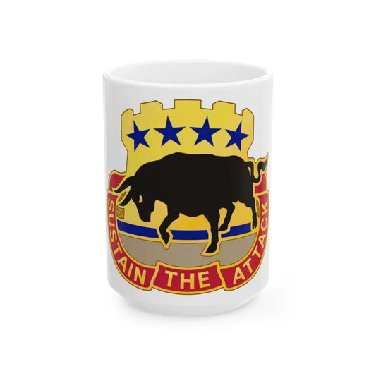 518 Sustainment Brigade 3 (U.S. Army) White Coffee Mug 15oz - Go Mug Yourself