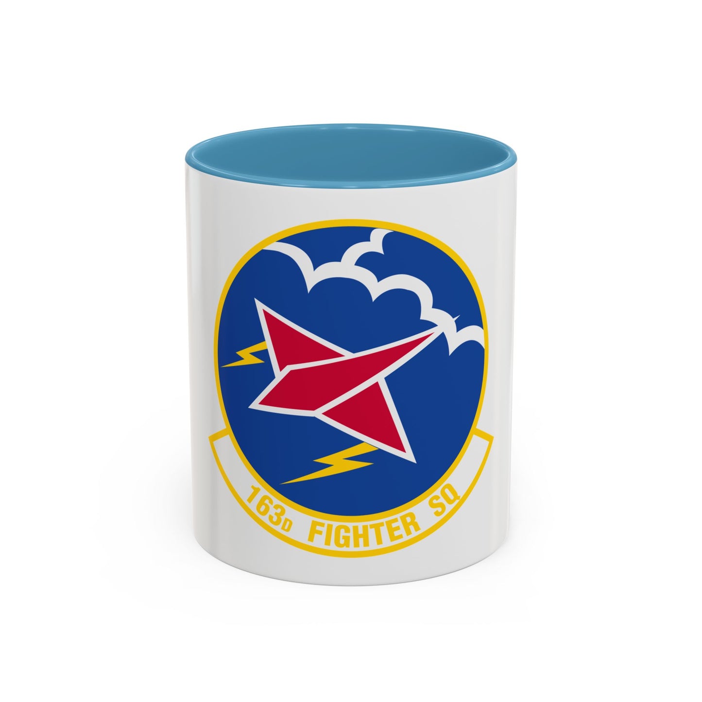 163 Fighter Squadron (U.S. Air Force) Accent Coffee Mug
