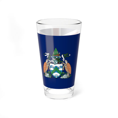 Flag of Ascension Island (United Kingdom) Pint Glass 16oz
