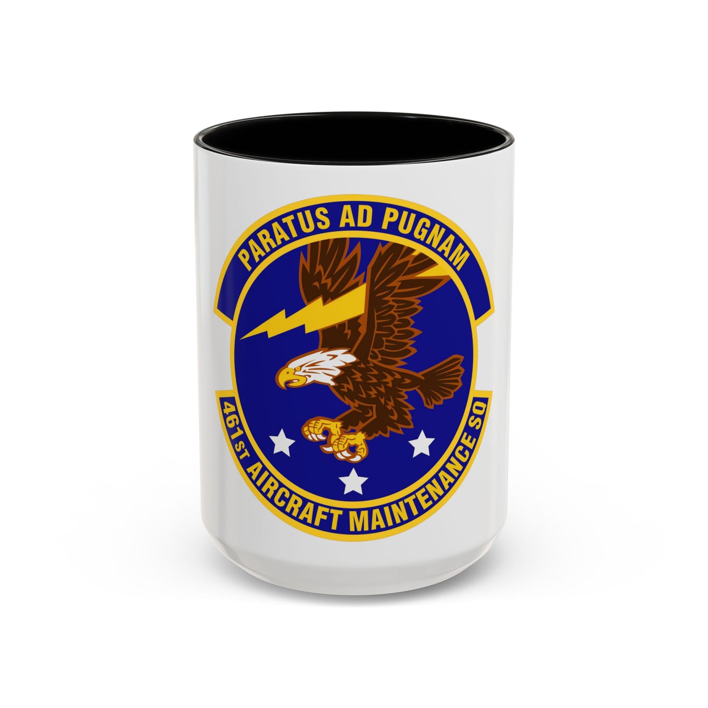461st Aircraft Maintenance Squadron (U.S. Air Force) Accent Coffee Mug