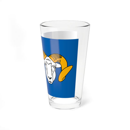 Pays Glazik traditional district flag (France) Pint Glass 16oz