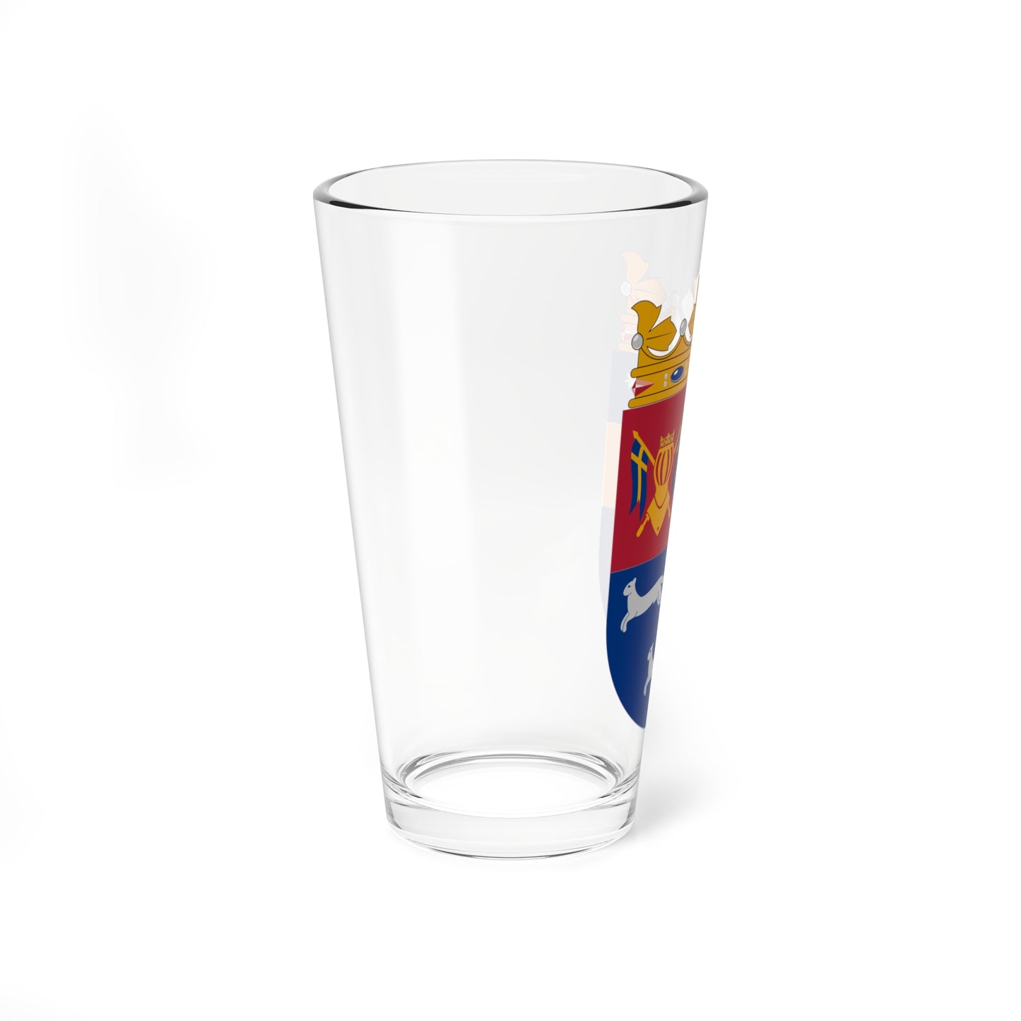 Coat of arms of Western Finland Province (Finland) (Coat of Arms) Pint Glass 16oz