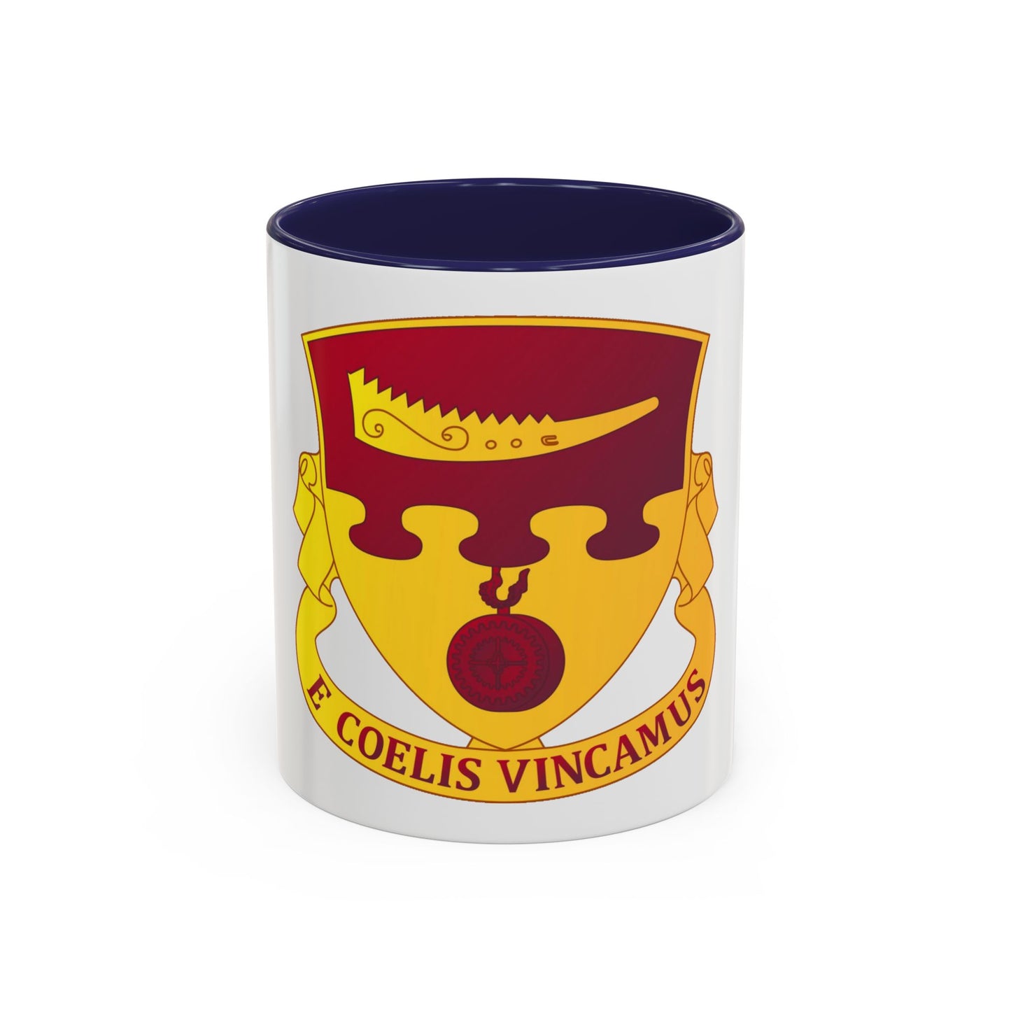 675th Airborne Field Artillery Battalion (U.S. Army) Accent Coffee Mug