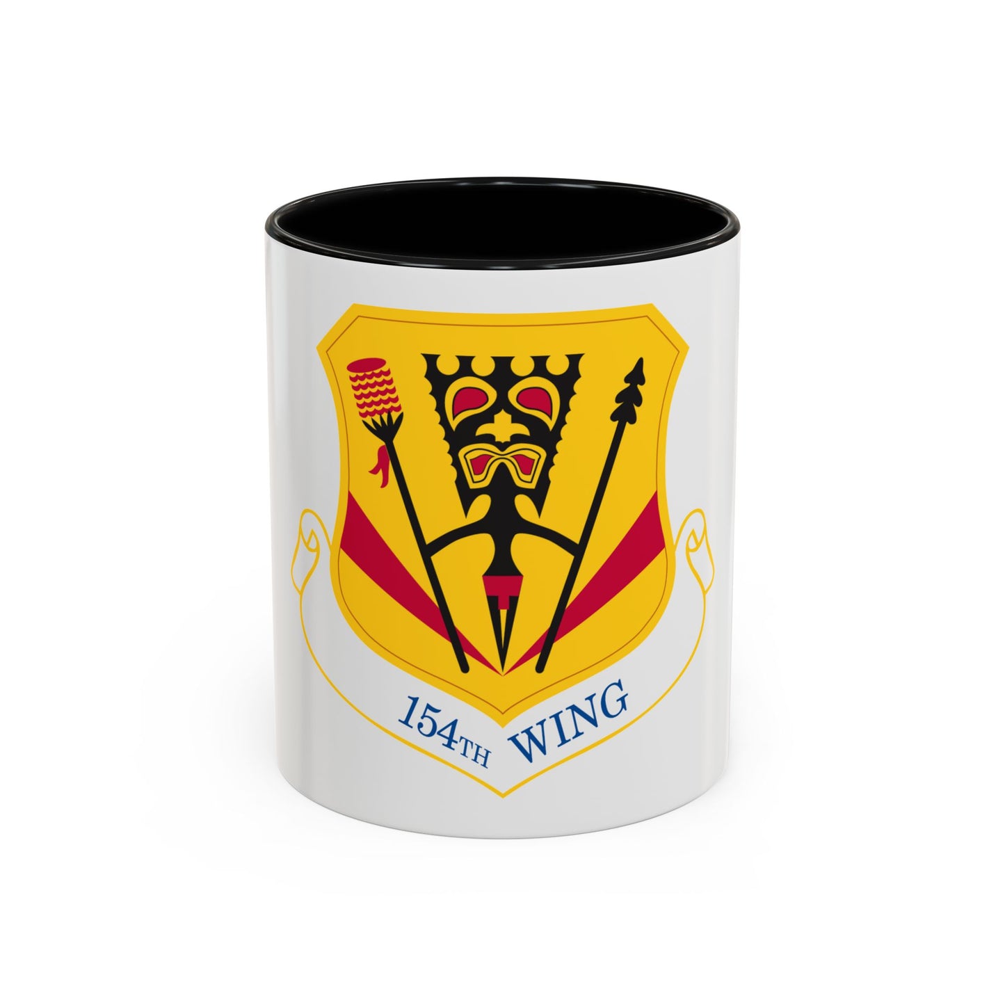 154th Wing (U.S. Air Force) Accent Coffee Mug