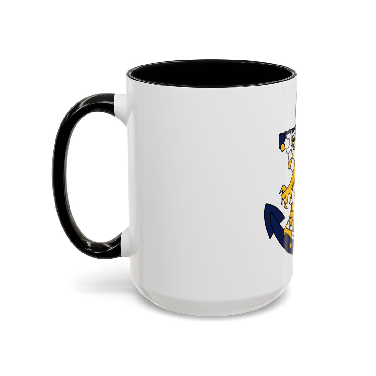 Coat of Arms of Finnish Navy - Accent Coffee Mug