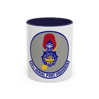 89th Aerial Port Squadron (U.S. Air Force) Accent Coffee Mug