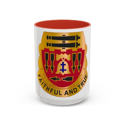 5th Artillery Regiment (U.S. Army) Accent Coffee Mug